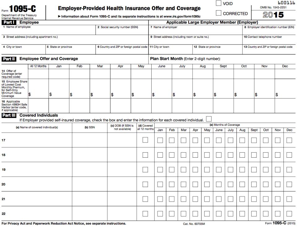 How Do I Get A 1095 Form From My Employer at Pamela Rickett blog