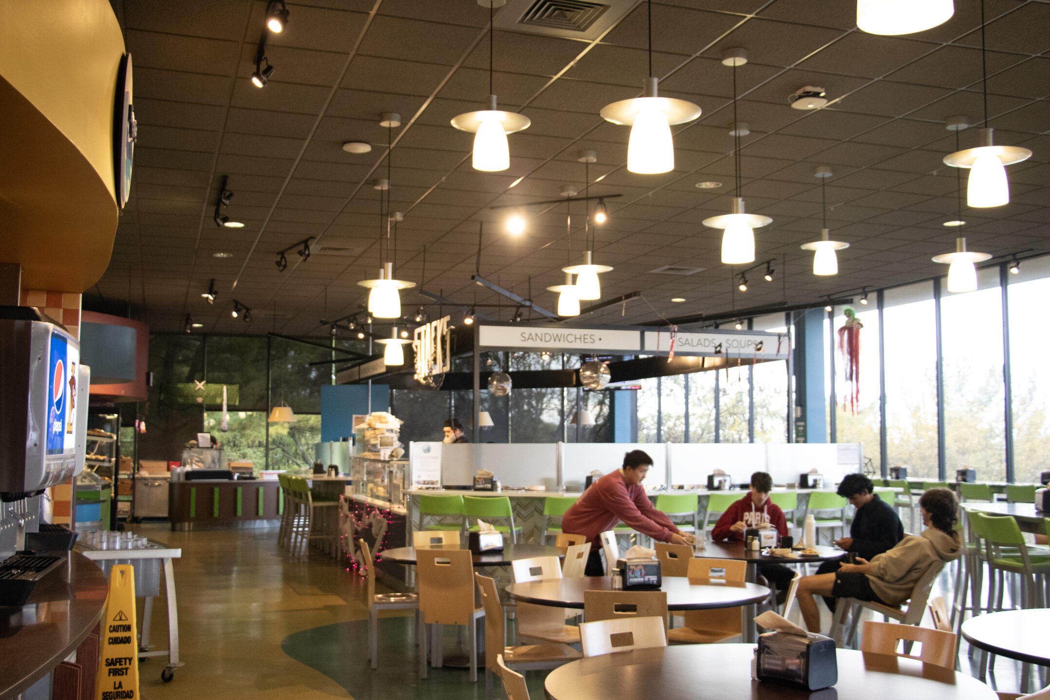 A view of Rathbone Dining Hall