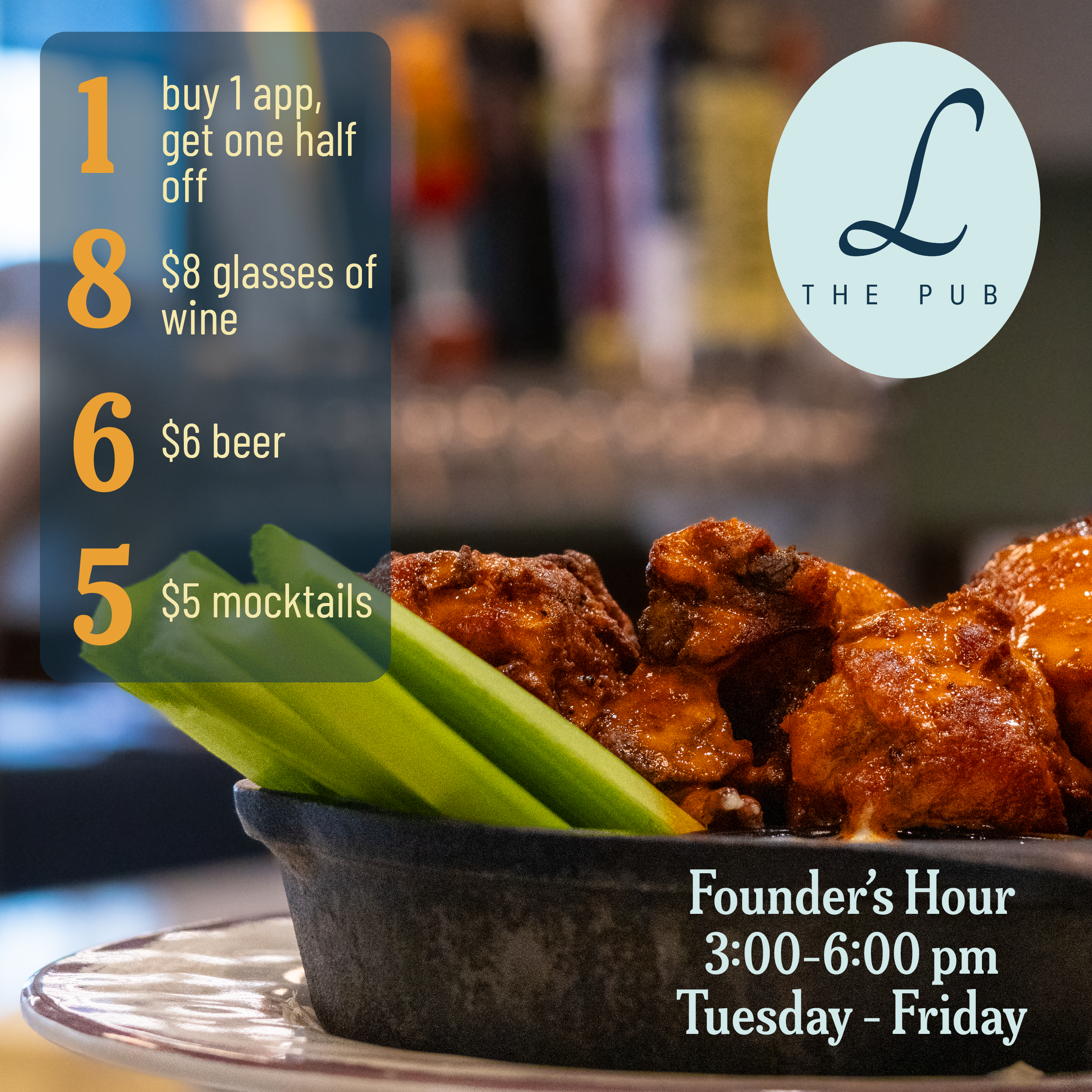Founder's Hour graphic explaining special offers