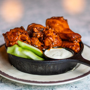 A serving of delicious wings at The Lehigh Pub