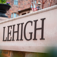 Lehigh sign in spring