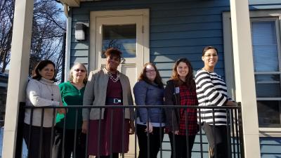 Bonnie Mesler and colleagues from Development and Alumni Relations