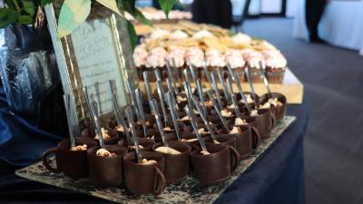 Lehigh Catering provided an abundance of desserts at the first annual Winter Festival